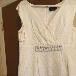 Beautiful Off White Women Dress